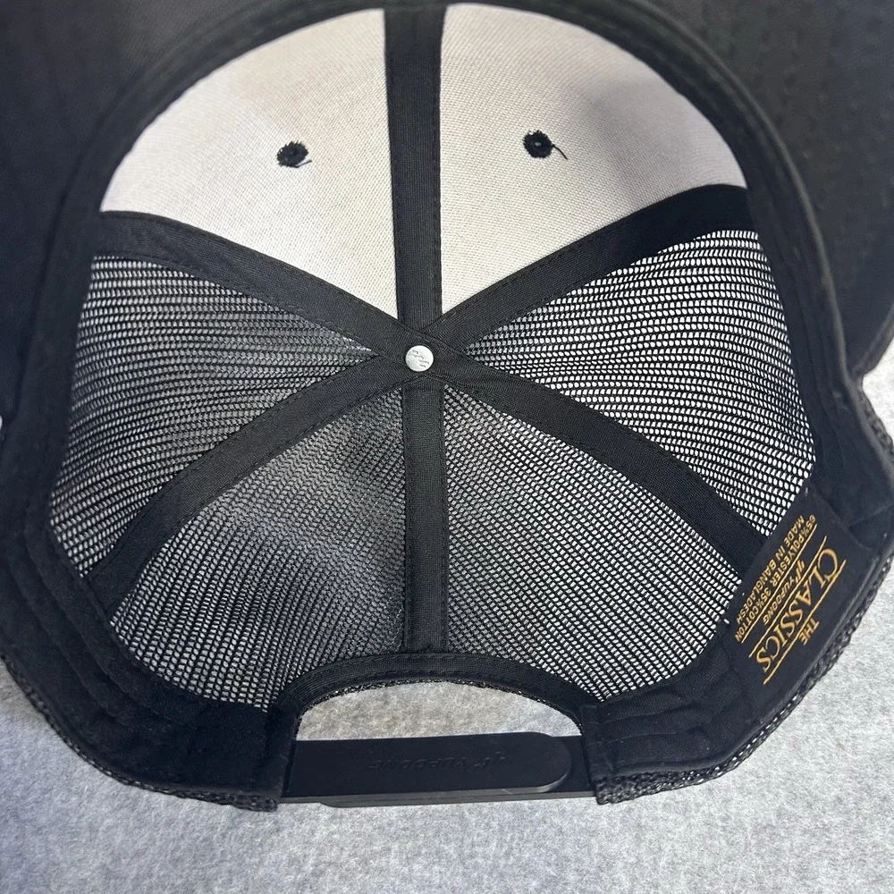 Tattoo Machine Logo WR Black Mesh Trucker Hat Snapback Cap Yupoong Classics
